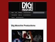 Tablet Screenshot of bigmoochieprod.com